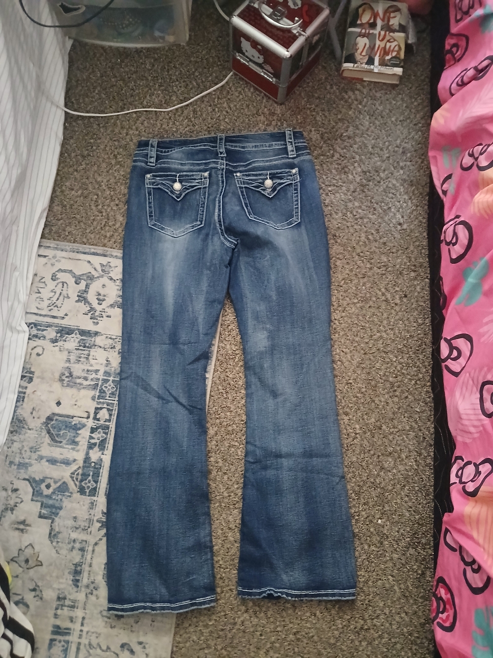 Classic Women's Blue Bootcut Jeans